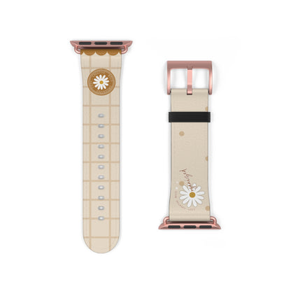 STAY COZY WATCH BAND FAUX LEATHER