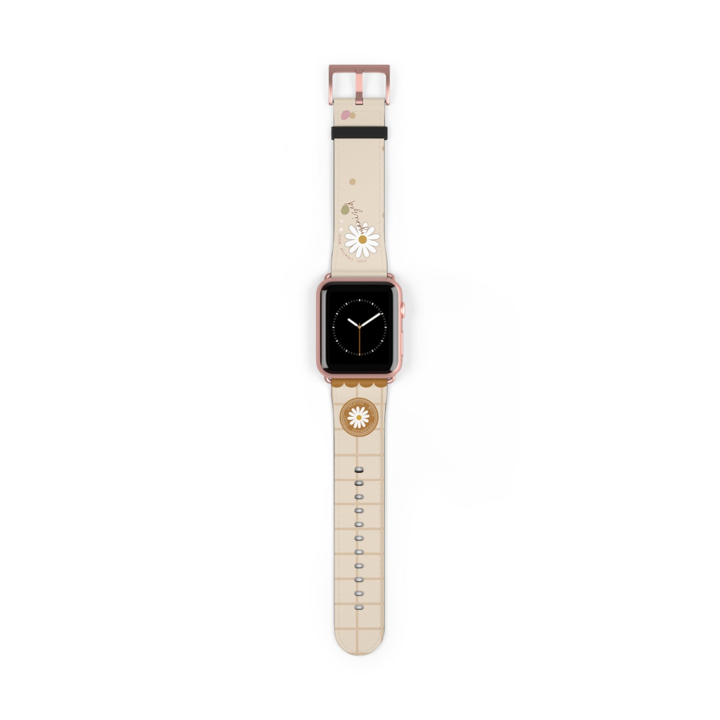 STAY COZY WATCH BAND FAUX LEATHER