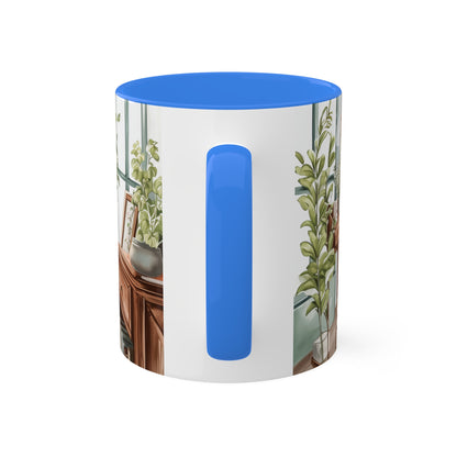 Blue Workplace Mug - Cozy . Creative . Bold . Organized