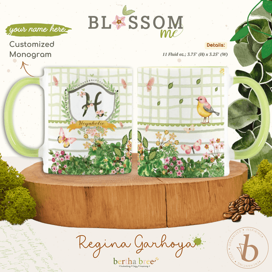 BLOSSOM ME REGINA GARHOYA MUG