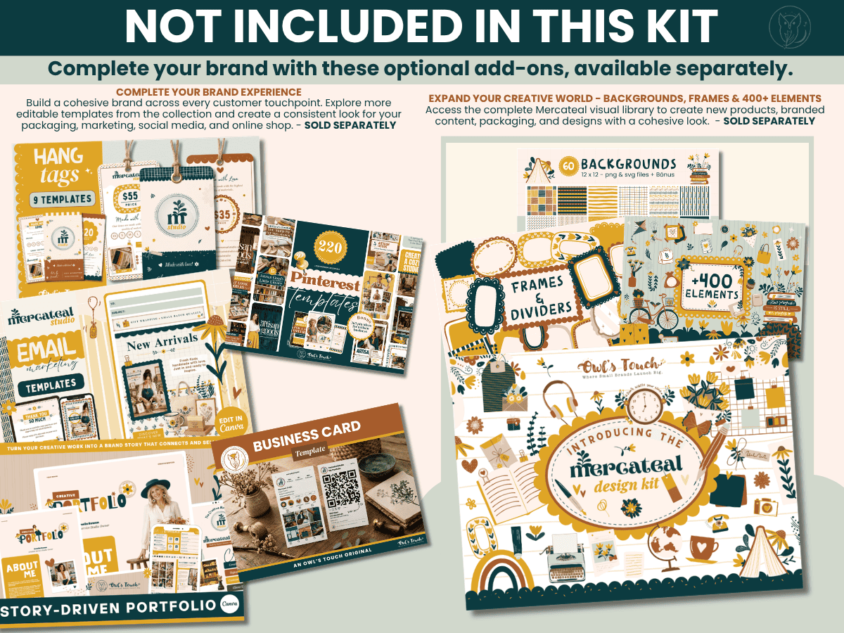 MERCATEAL EDITABLE LOGO KIT