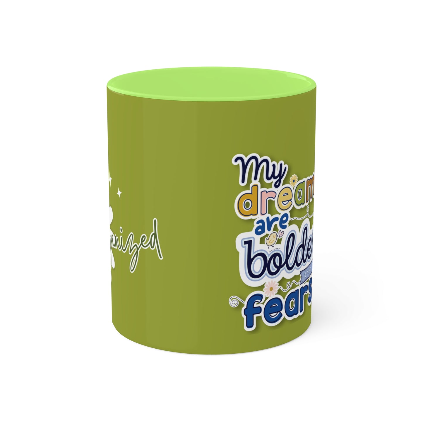 Copy of YELLOW Mug - Cozy . Creative . Bold . Organized