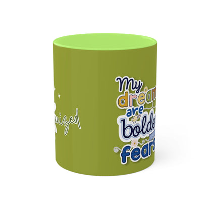 Copy of YELLOW Mug - Cozy . Creative . Bold . Organized