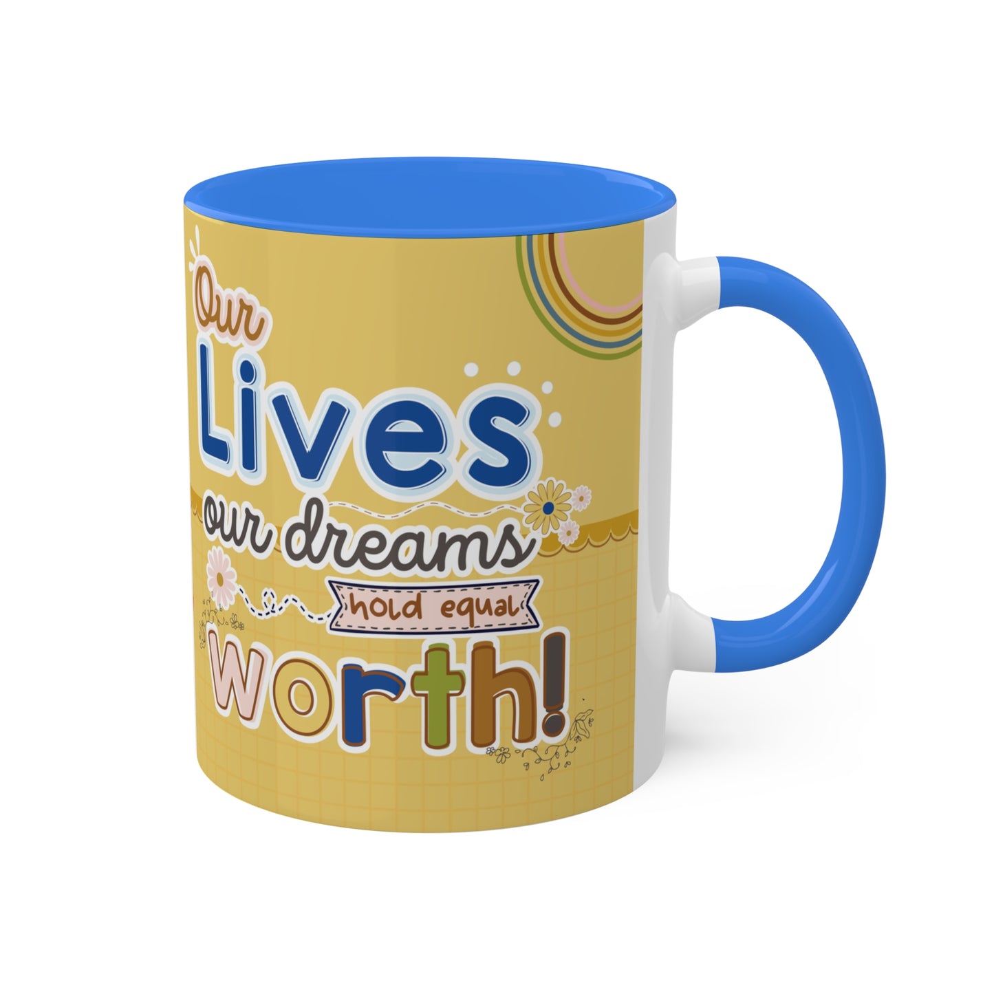 Our Live Mug - Cozy . Creative . Bold . Organized