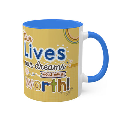 Our Live Mug - Cozy . Creative . Bold . Organized