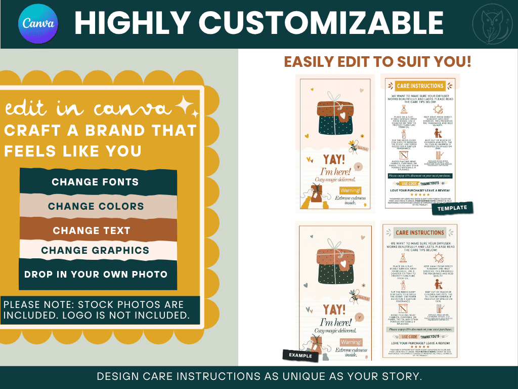 MERCATEAL CARE INSTRUCTIONS