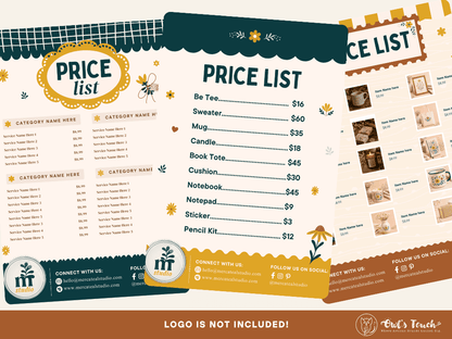 MERCATEAL PRICE LIST