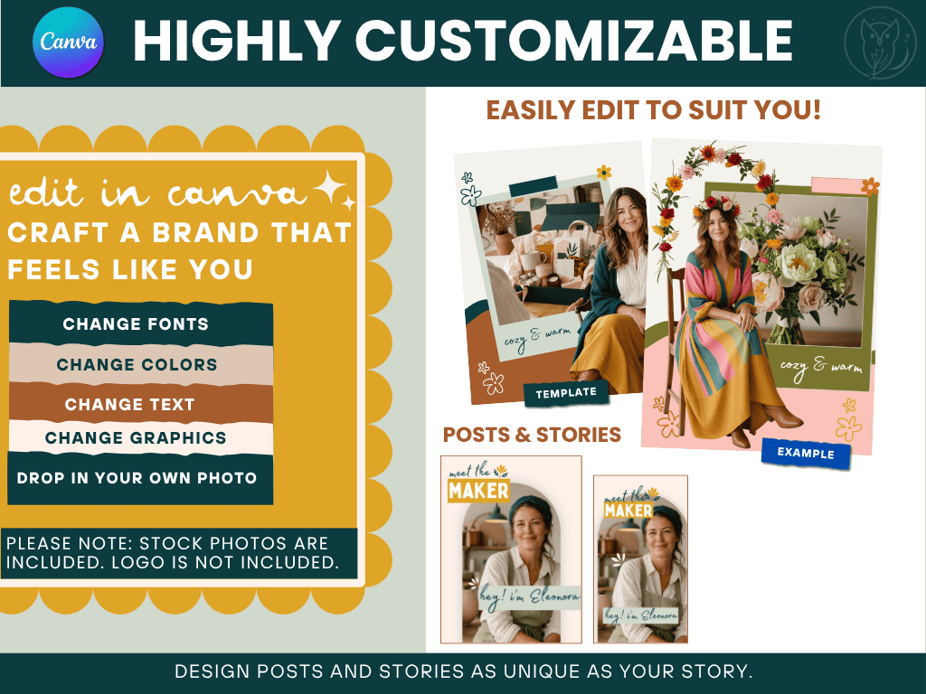 MERCATEAL INSTAGRAM TEMPLATE BUNDLE - EDITION 1