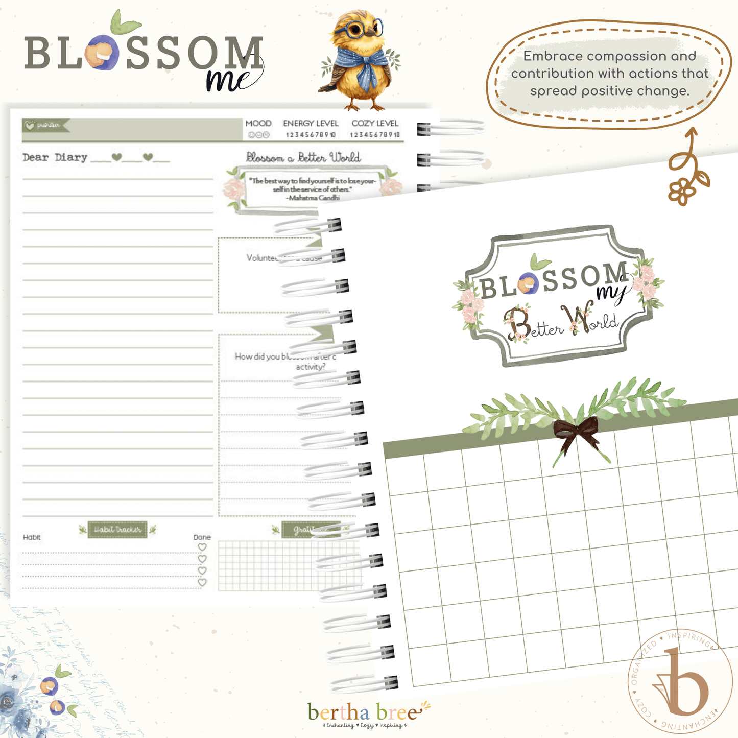 BLOSSOM ME DIARY MISS ROBBINS