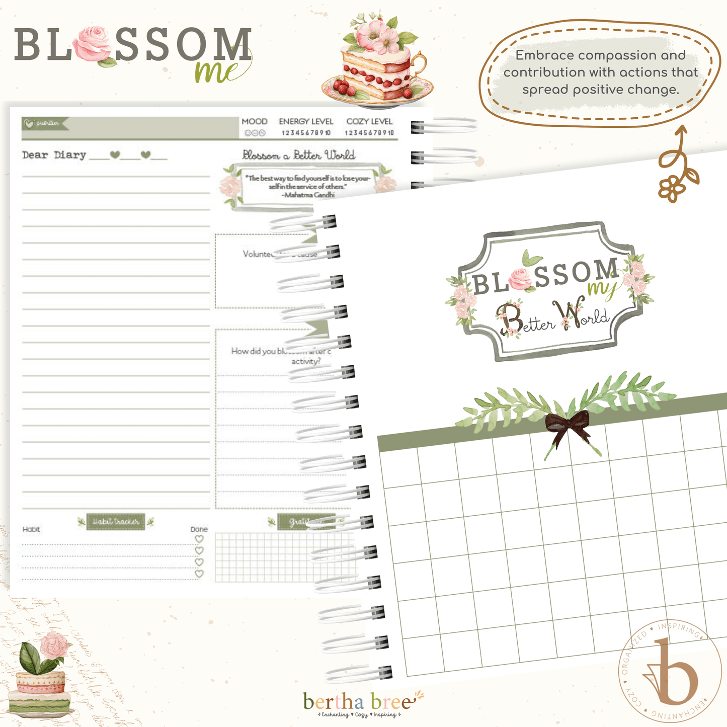 BLOSSOM ME DIARY SOPHIE HIGH TEA