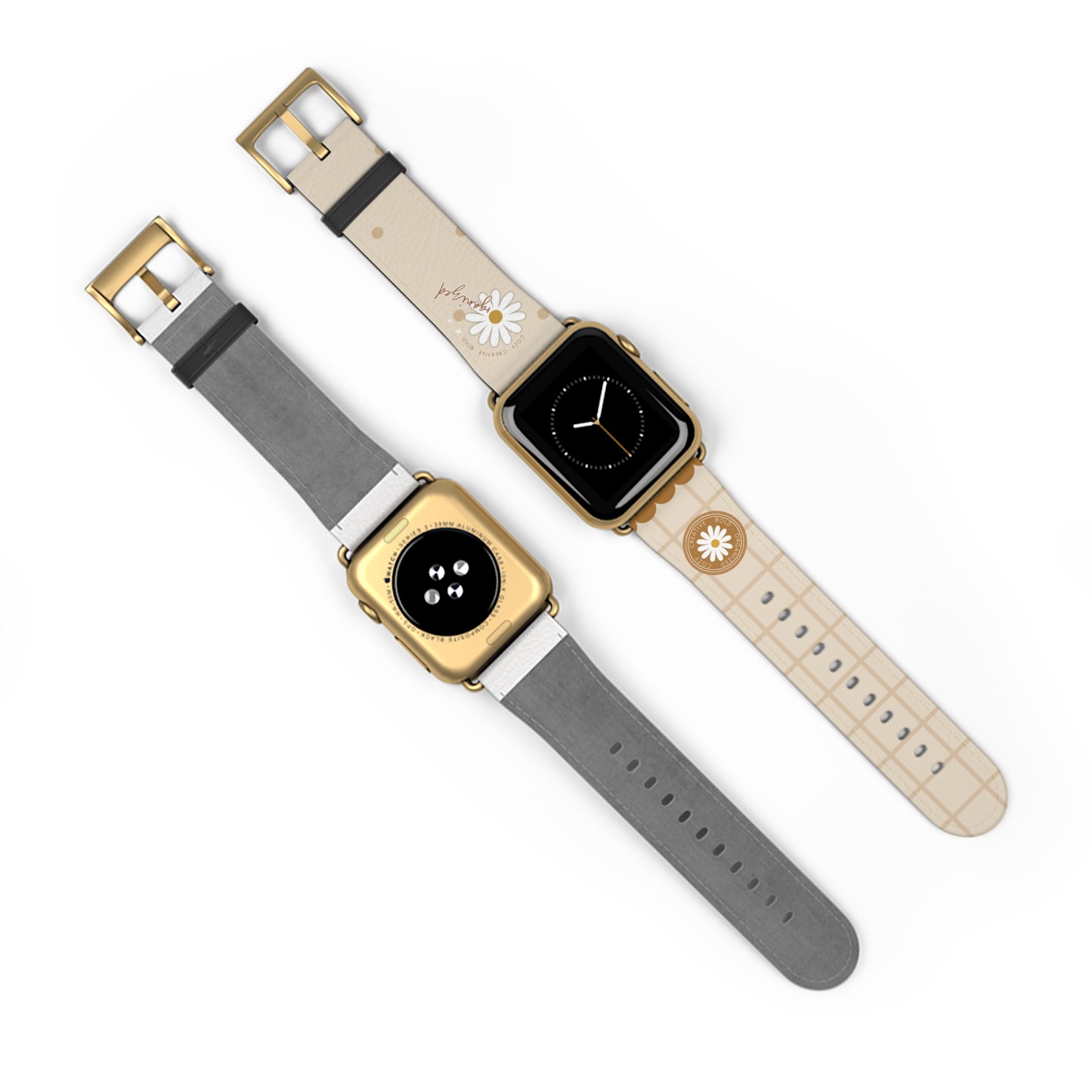 STAY COZY WATCH BAND FAUX LEATHER