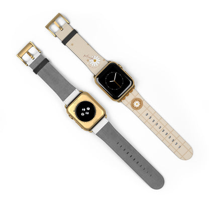 STAY COZY WATCH BAND FAUX LEATHER