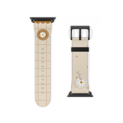 STAY COZY WATCH BAND FAUX LEATHER