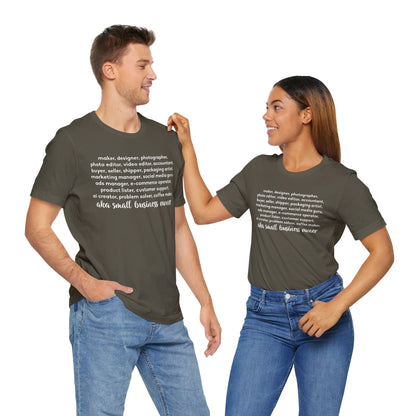 SMALL BIZ LIFE TEE FOR MAKERS