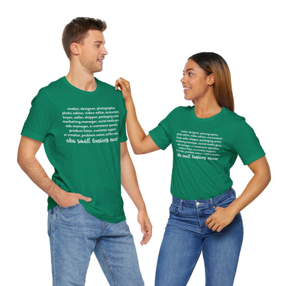 SMALL BIZ LIFE TEE FOR MAKERS