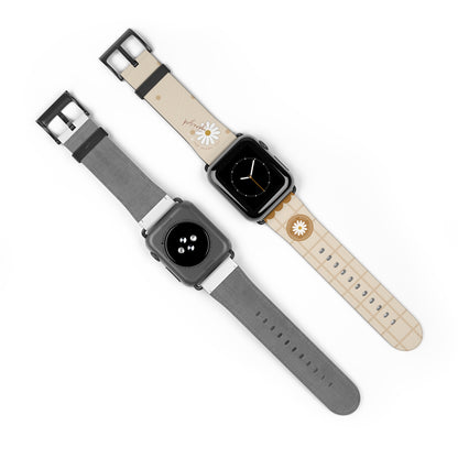 STAY COZY WATCH BAND FAUX LEATHER