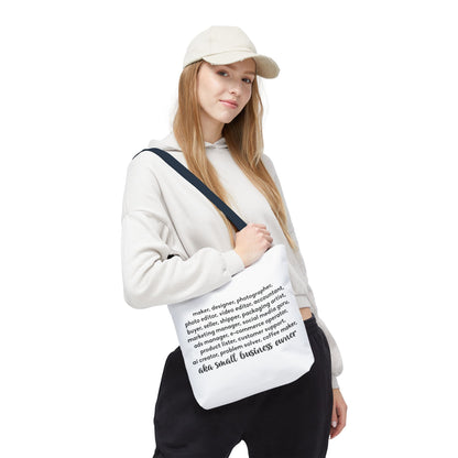 SMALL BIZ LIFE TOTE BAG - MAKER