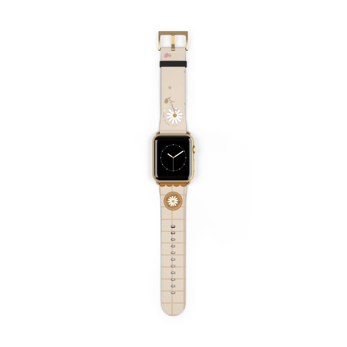STAY COZY WATCH BAND FAUX LEATHER