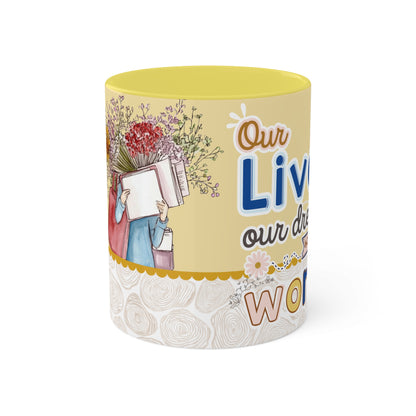 Our Lives Mug - Cozy . Creative . Bold . Organized