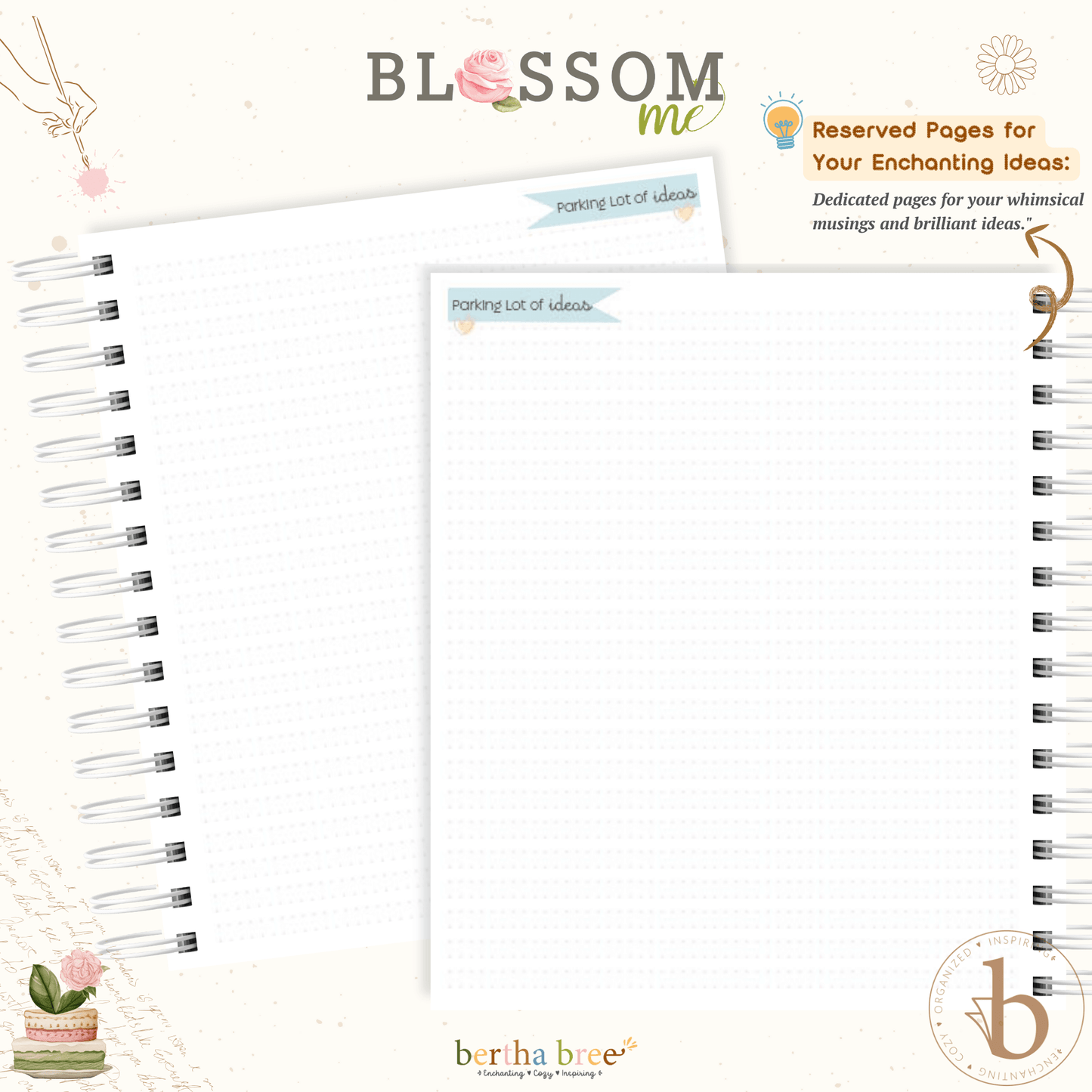 BLOSSOM ME DIARY SOPHIE HIGH TEA
