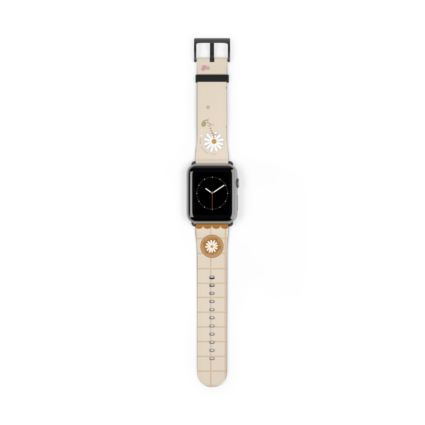 STAY COZY WATCH BAND FAUX LEATHER