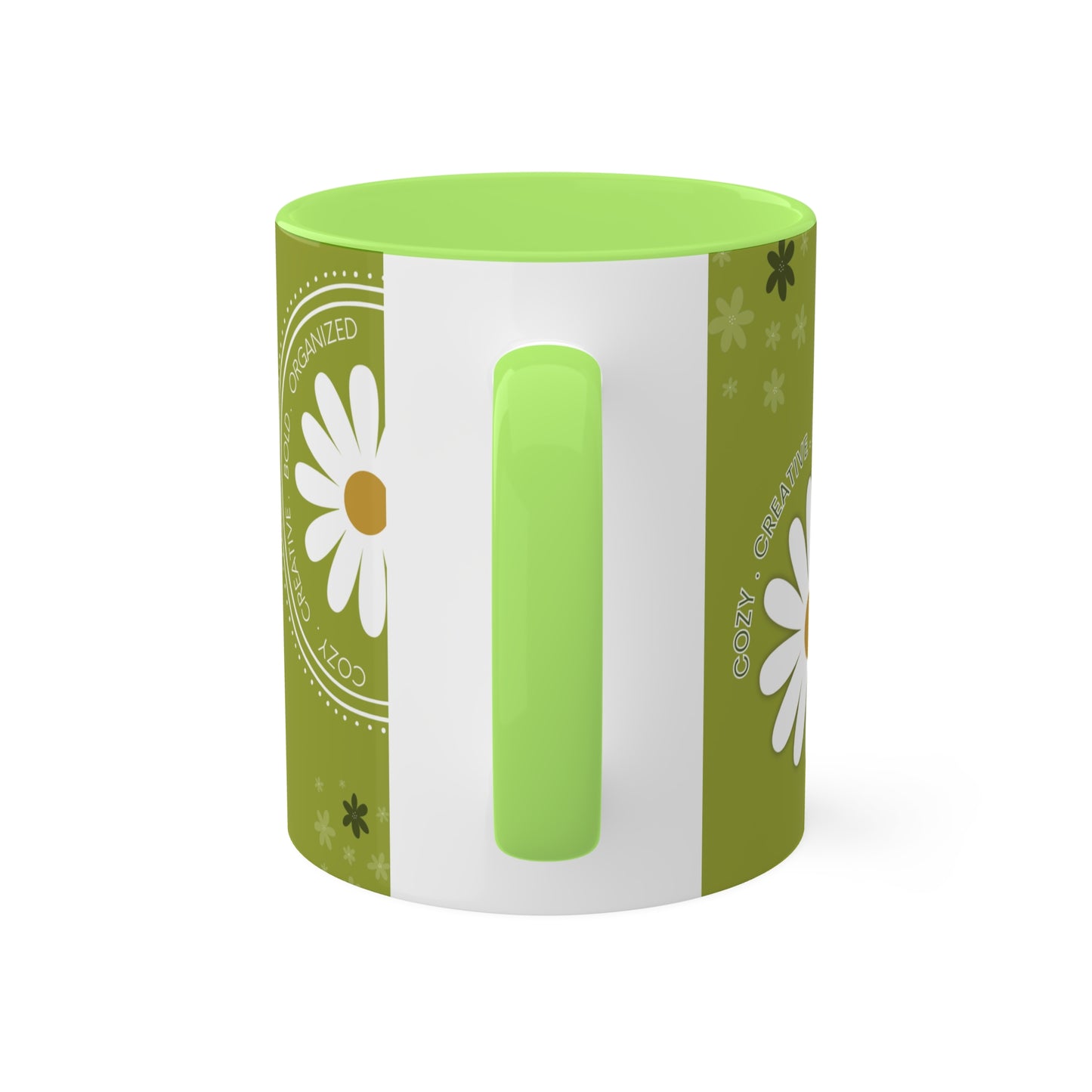Copy of YELLOW Mug - Cozy . Creative . Bold . Organized