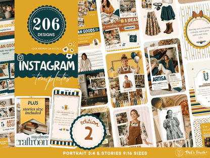MERCATEAL INSTAGRAM TEMPLATES BUNDLE - EDITION 2