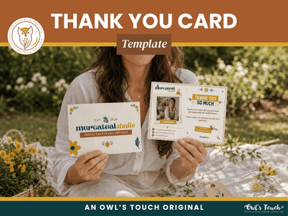 MERCATEAL THANK YOU CARD