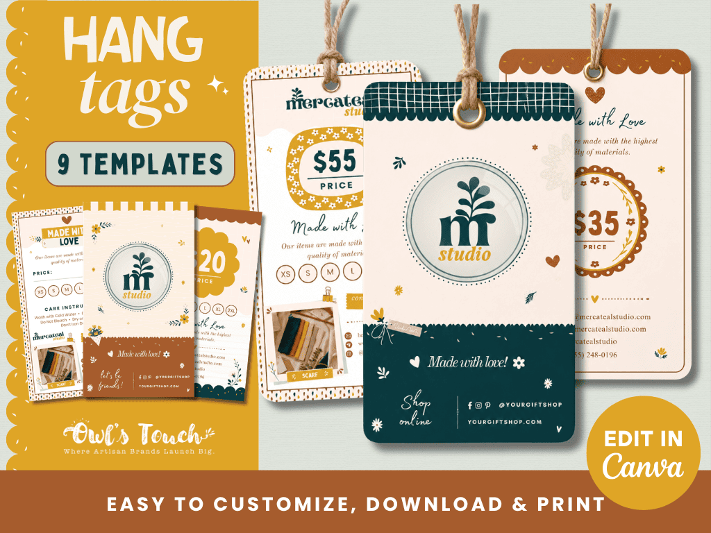 MERCATEAL HANG TAGS