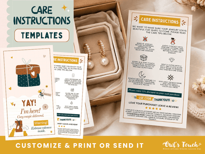 MERCATEAL CARE INSTRUCTIONS