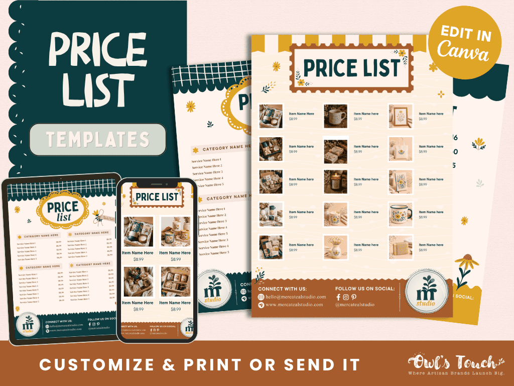 MERCATEAL PRICE LIST