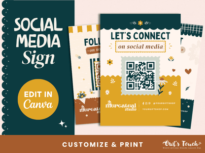MERCATEAL SOCIAL MEDIA SIGN