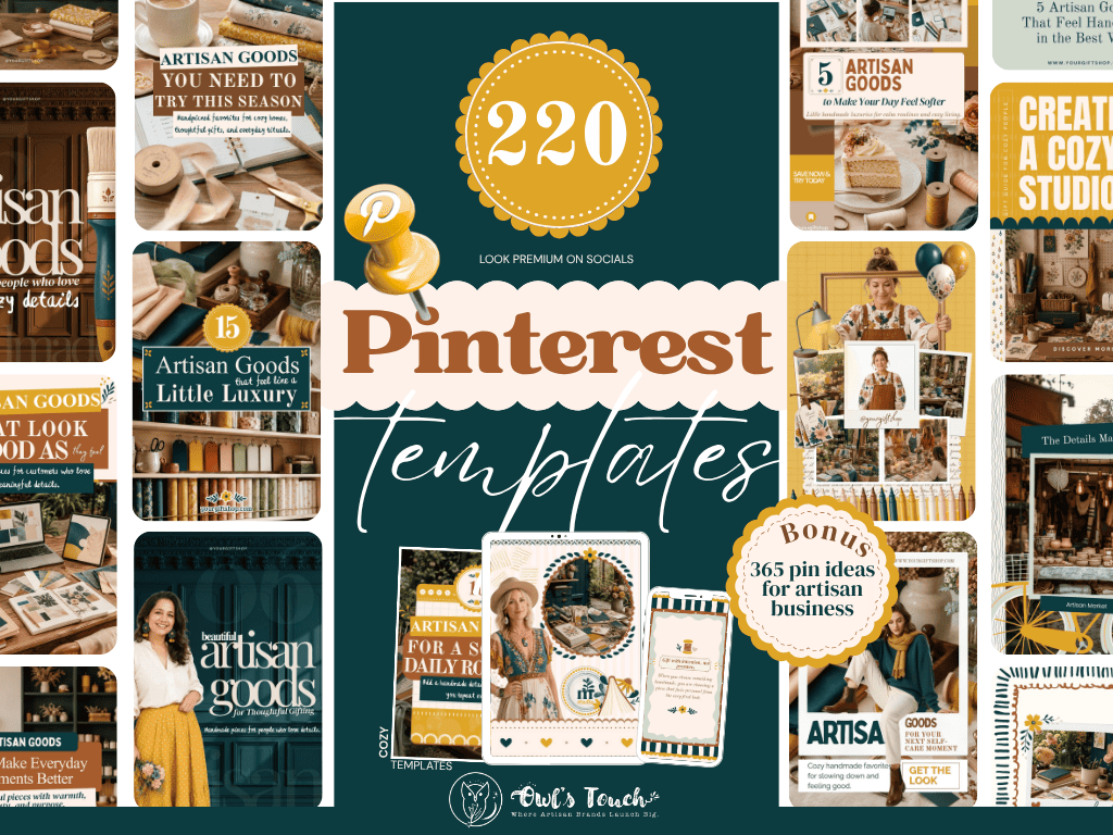 MERCATEAL PINTEREST TEMPLATE BUNDLE