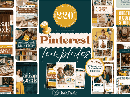 MERCATEAL PINTEREST TEMPLATE BUNDLE