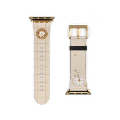 STAY COZY WATCH BAND FAUX LEATHER