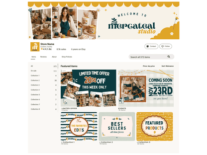 MERCATEAL ETSY SHOP KIT
