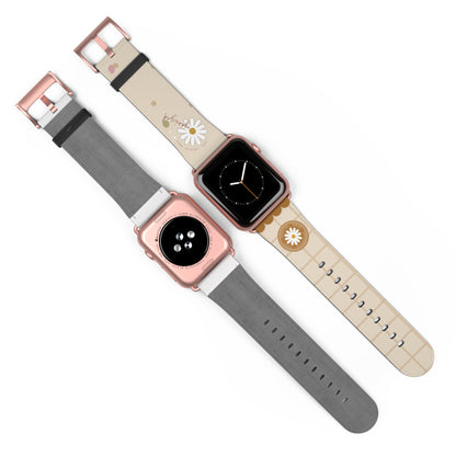 STAY COZY WATCH BAND FAUX LEATHER