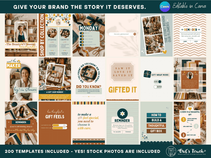 MERCATEAL INSTAGRAM TEMPLATE BUNDLE - EDITION 1