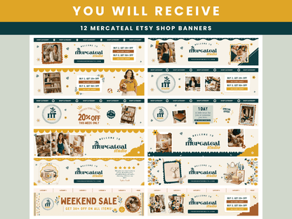 MERCATEAL ETSY SHOP KIT