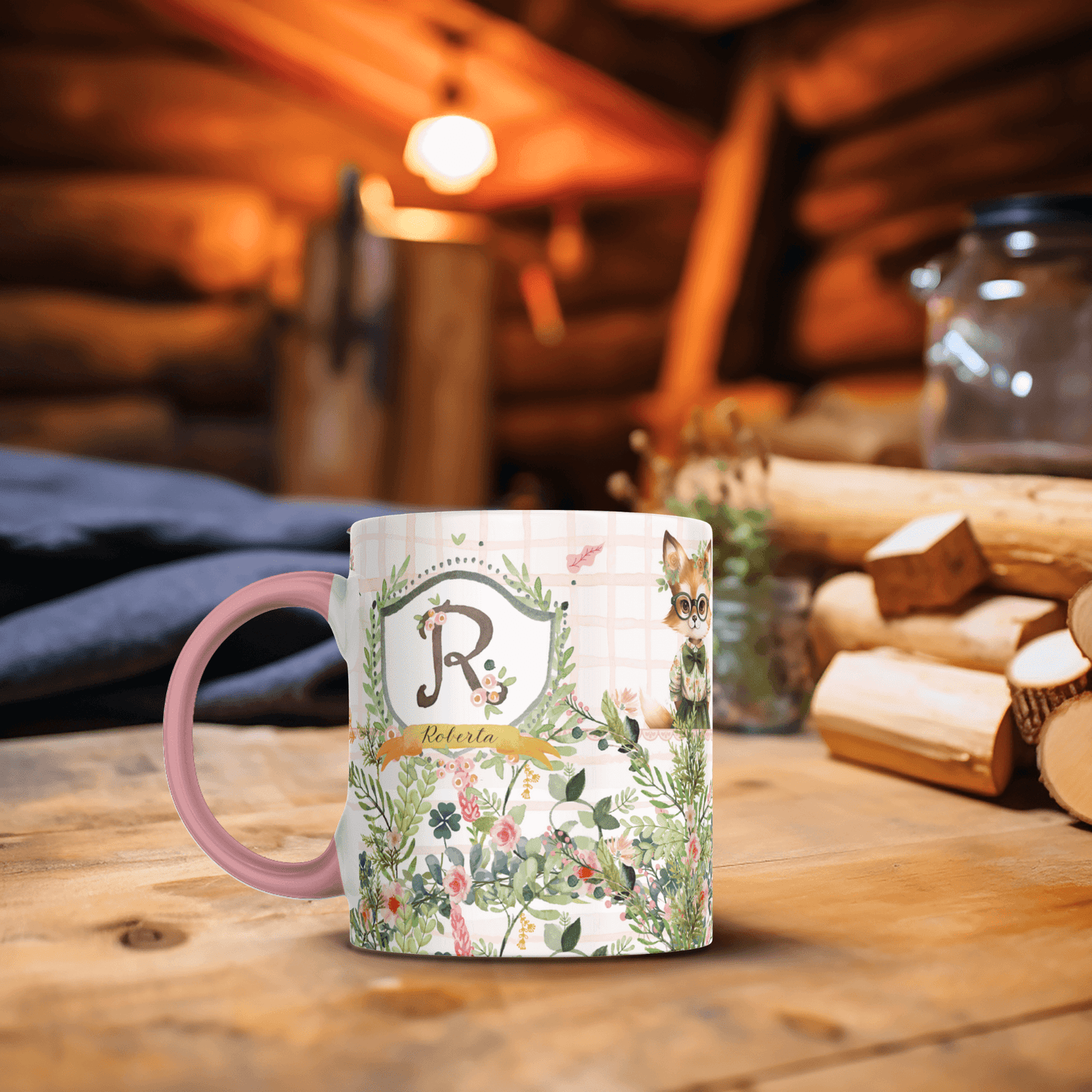 BLOSSOM ME ROSA BEBE MUG