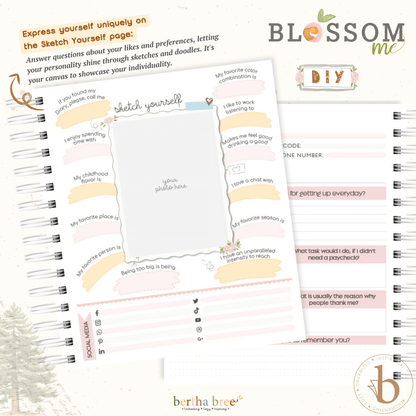 BLOSSOM ME DIARY ROSA BEBE