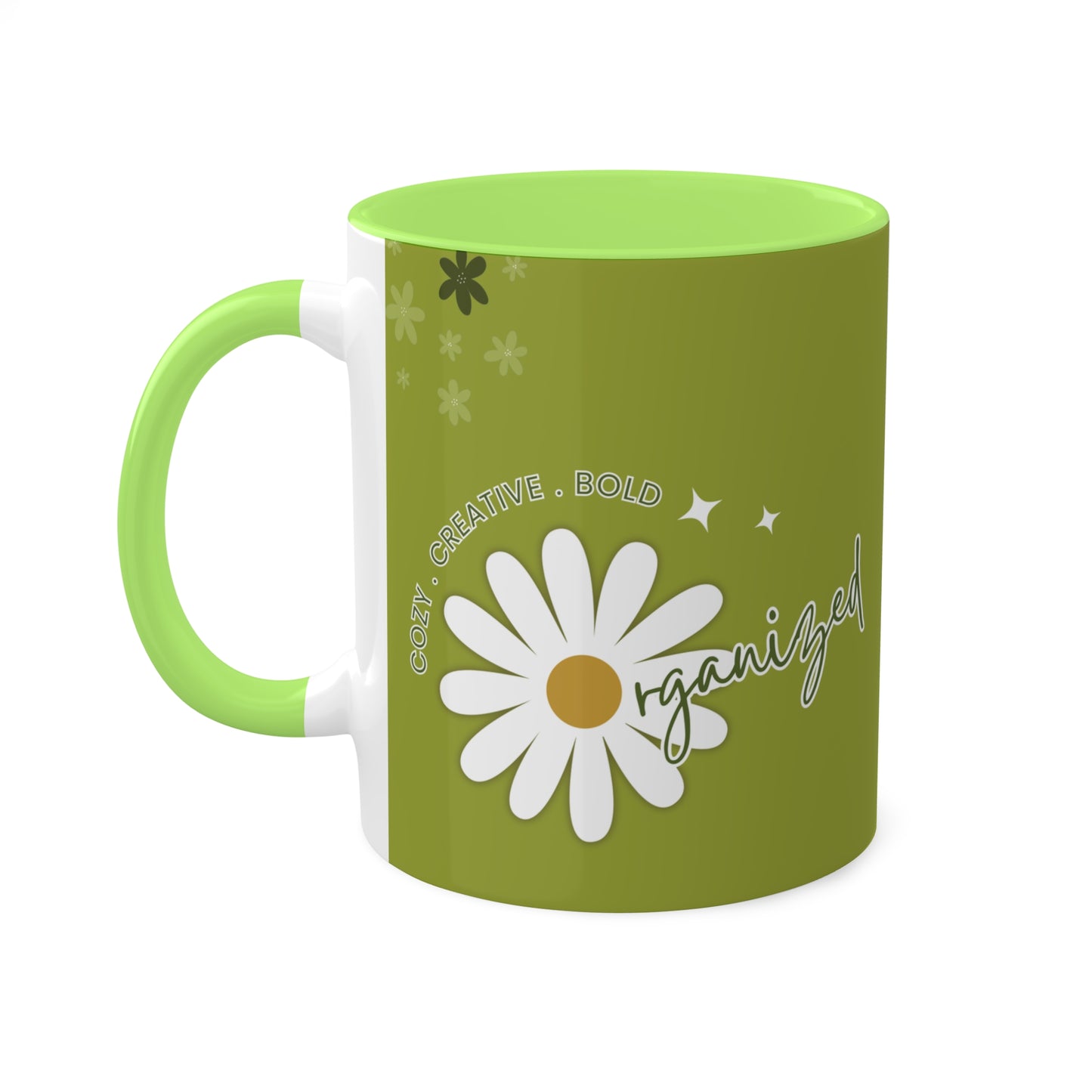 Copy of YELLOW Mug - Cozy . Creative . Bold . Organized