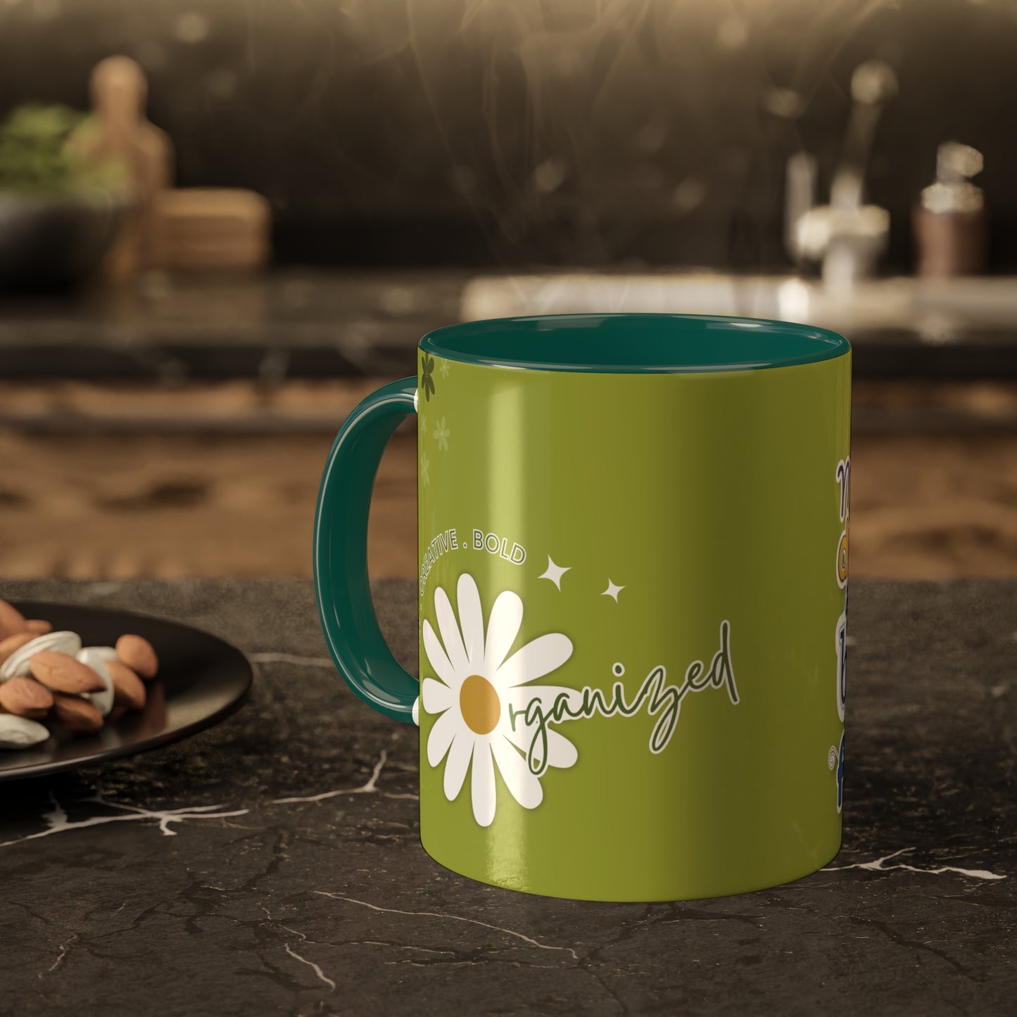 Copy of YELLOW Mug - Cozy . Creative . Bold . Organized
