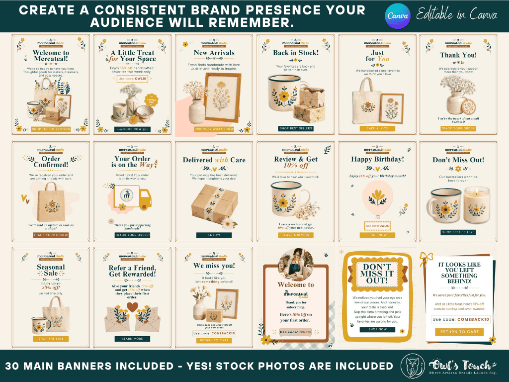 MERCATEAL EMAIL MARKETING TEMPLATES