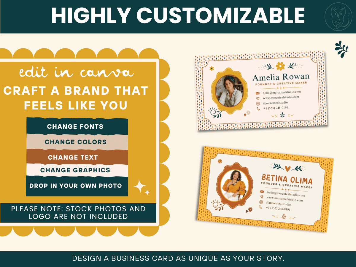 MERCATEAL BUSINESS CARD TEMPLATE