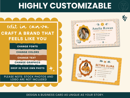 MERCATEAL BUSINESS CARD TEMPLATE