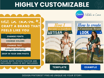 MERCATEAL PINTEREST TEMPLATE BUNDLE