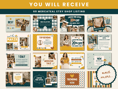 MERCATEAL ETSY SHOP KIT