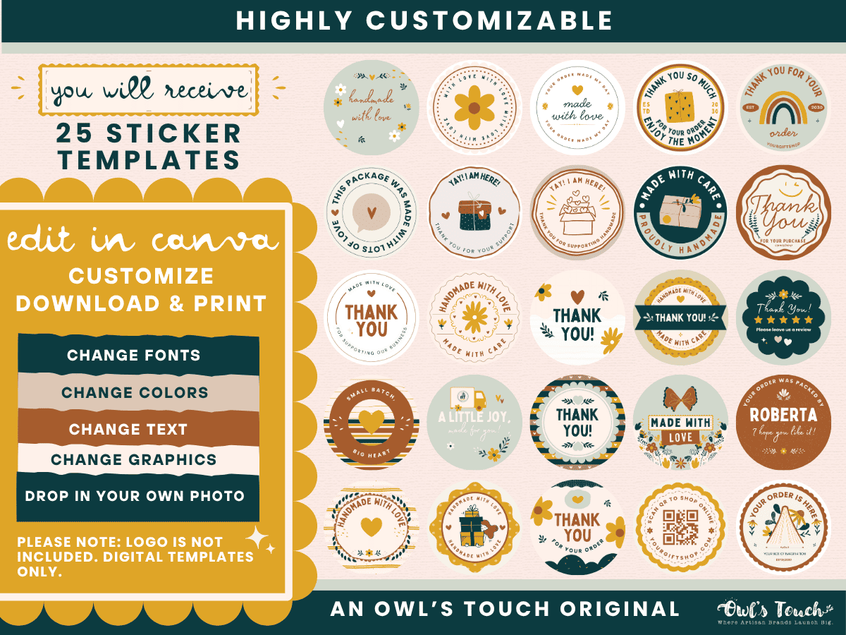 MERCATEAL STICKERS