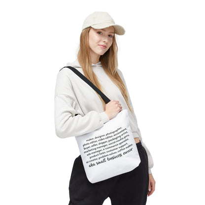 SMALL BIZ LIFE TOTE BAG - MAKER